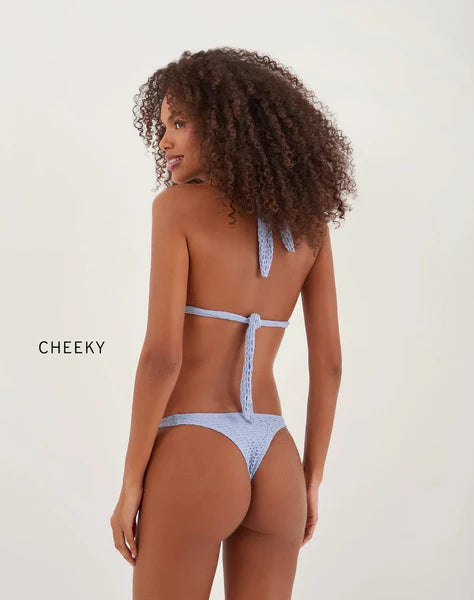 SOLID LEE TRI TOP - SOLID MIA CHEEKY BLUE