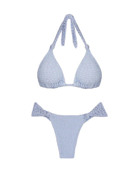 SOLID LEE TRI TOP - SOLID MIA CHEEKY BLUE