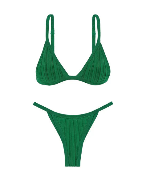 KNIT RILEY TRI TOP - CHEEKY BOTTOM